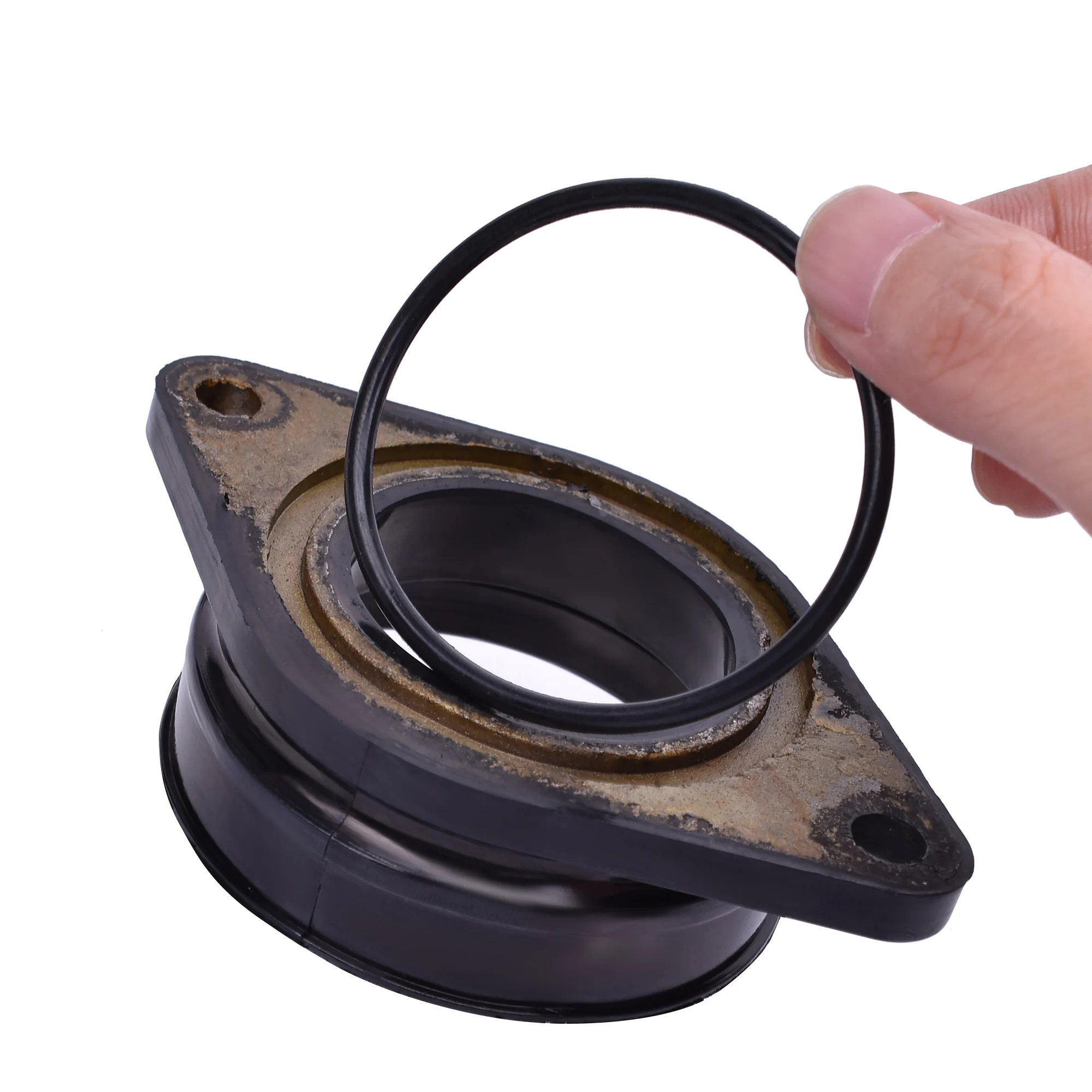 

Motor Carburetor Carb Intake Manifold Pipe Interface Adapter Joint Glue Boot For Honda MFL CBR1000 CBR 1000 2008-2011 Air Inlet