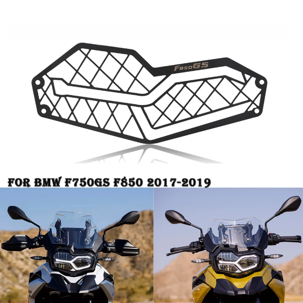 

Для BMW F850GS F850 F750 F 750 850 GS F750GS 2018 2019 Защитная крышка мотоциклетной фары решетка гриль детали для защиты
