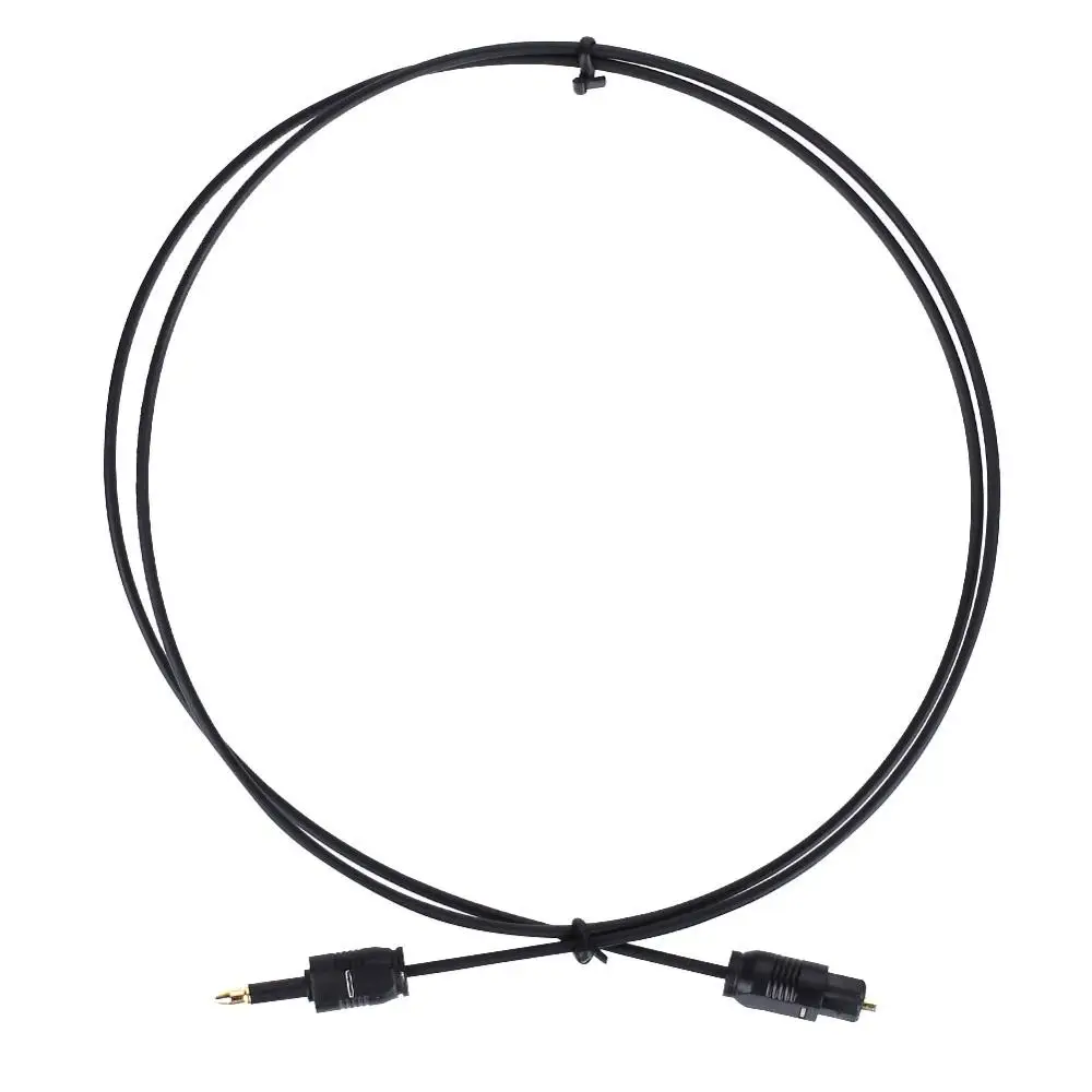 Цифровой звуковой кабель Toslink 1 м/2 м для Mini оптический разъем SPDIF 3 5 мм