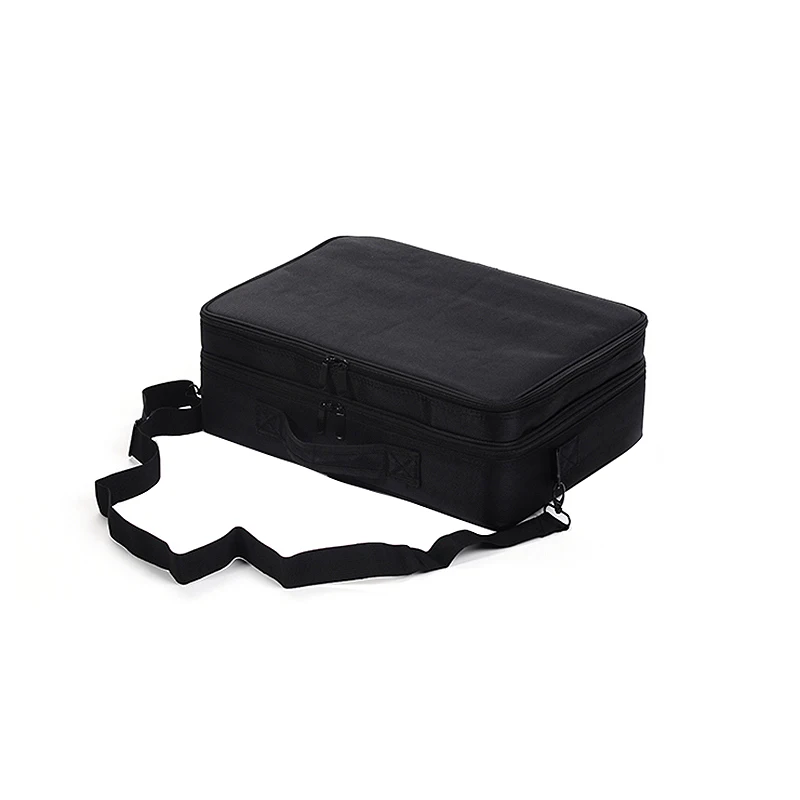 Большой Вместительный чехол для макияжа 3 слоя косметический Органайзер сумка