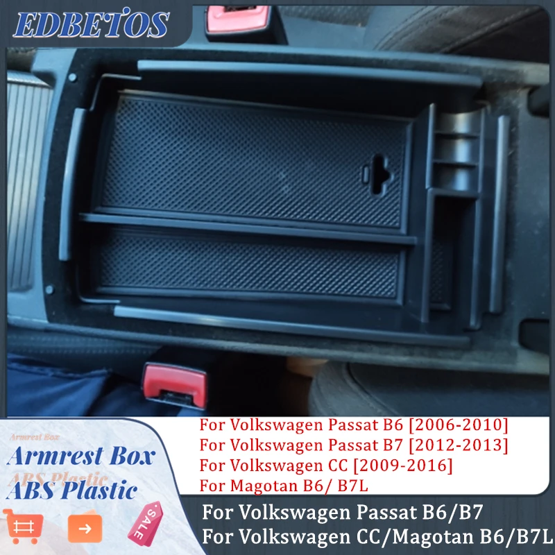 Подлокотник для V W Volkswagen CC Passat B6 B7 2006 2016 центральный ящик хранения подлокотник