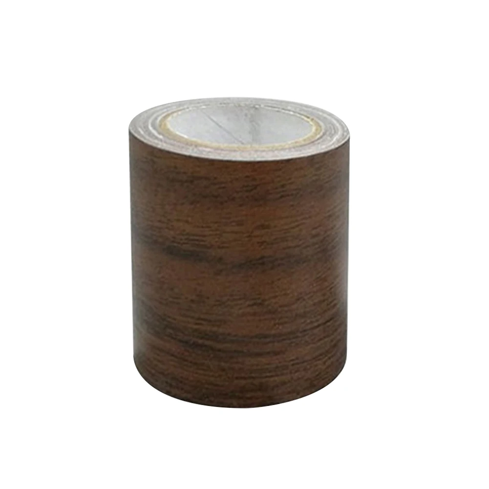 

Bathroom Waist Sticker Wood Line Wall Stripe Self Adhesive Grain Covering Scratches Stickers Waterproof Renovation