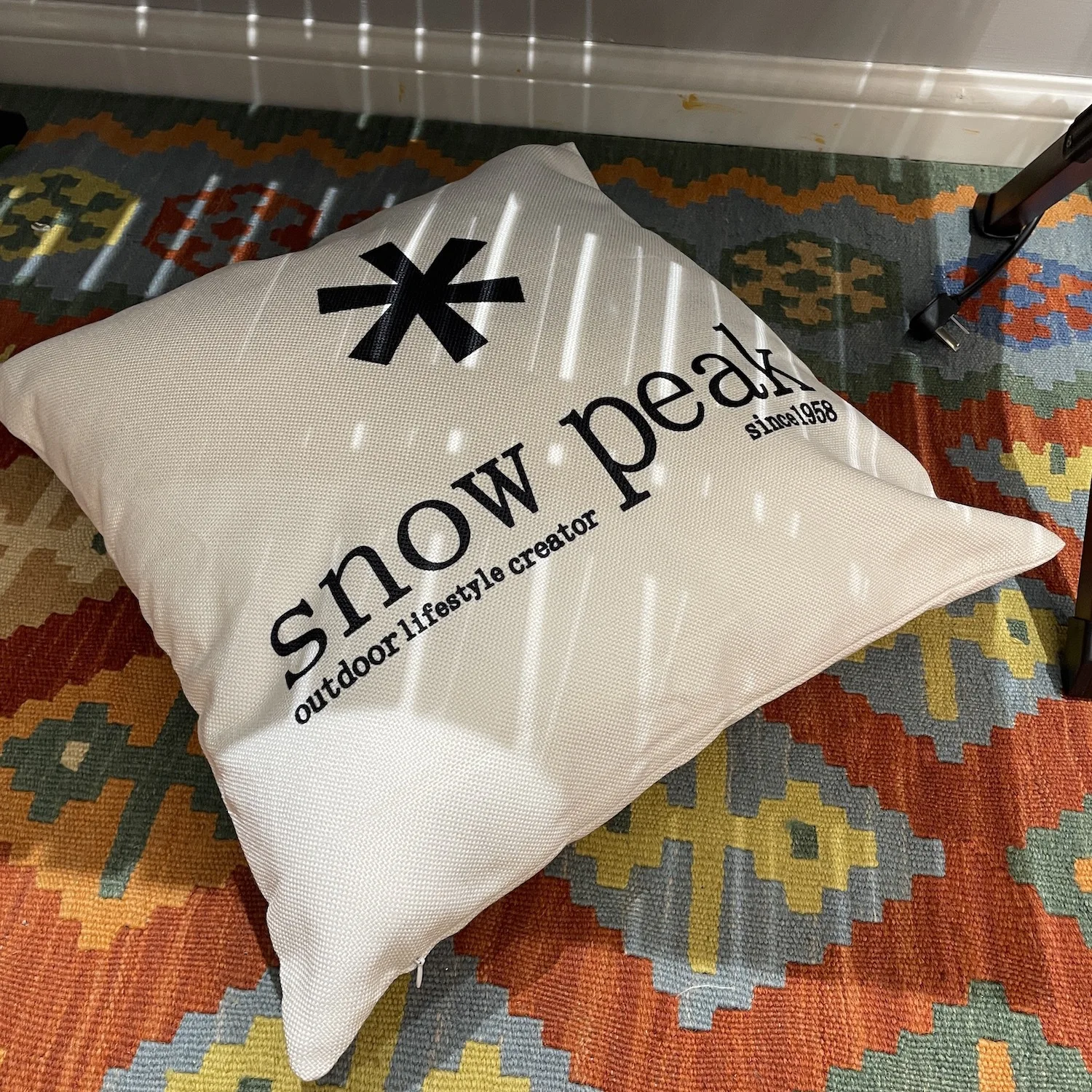 Camping cushion cover snow peak dod nordisk sport style home decor pillow case | Дом и сад