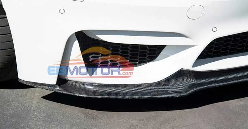 

3K Real Carbon Fiber Front Lip Spoiler For BMW F80 M3 F82 F83 M4 2014UP B256