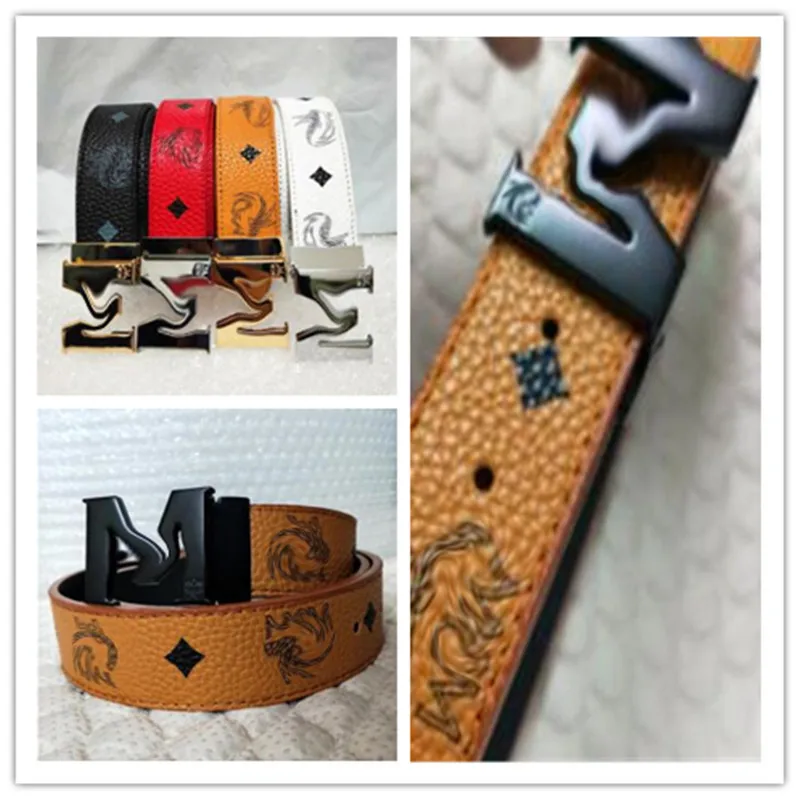 

top Designer Brand MC Men's and women Belt Business Belt Size 105-125 cm box