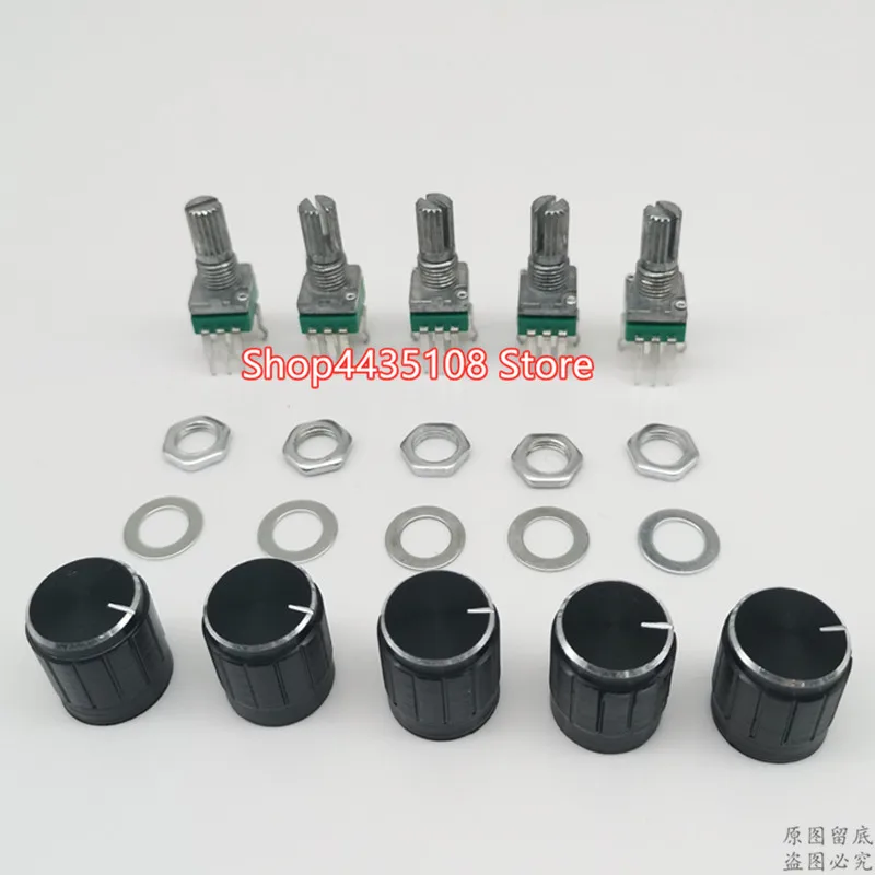 5 шт./лот герметичный RK097N одинарный вертикальный потенциометр B1K B20K B50K B100K-B1M ручка
