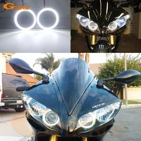 for yamaha r1 yzf r1 2004 2005 2006 2007 2008 excellent ultra bright smd led angel eyes drl halo rings day light