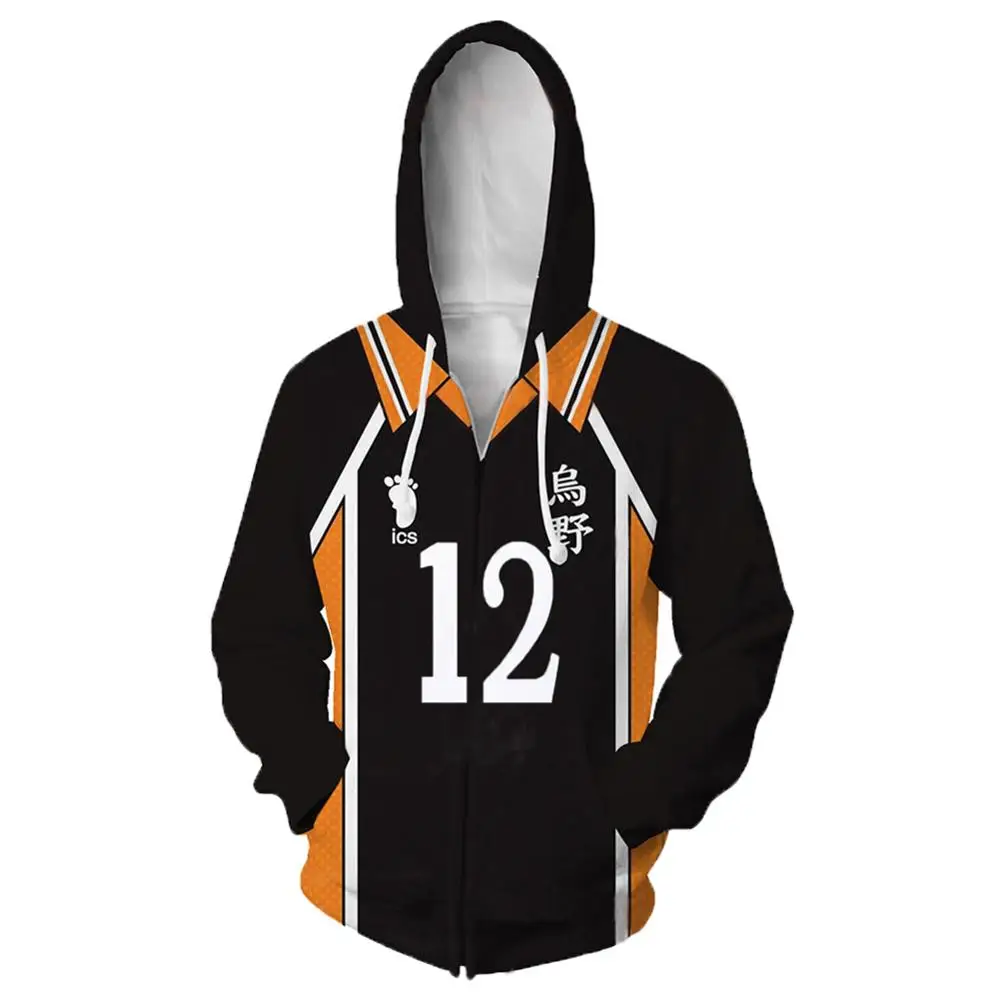 Толстовка с капюшоном Young манга Харадзюку 2020 Haikyuu! Модные 3D толстовки Sawamura Daichi