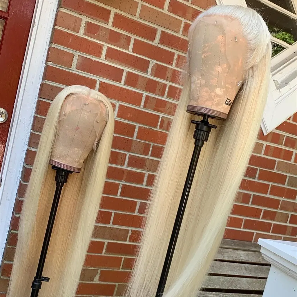 

30 дюймов 613 блондинка 13x4 Синтетические волосы на кружеве парик человеческих волос парики для Для женщин прозрачный 5x5 кружево парики блонди...