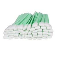 100pcs cleaning swabs sponge stick for rolandepsonmimakimutoh eco solvent printer cleaning swab