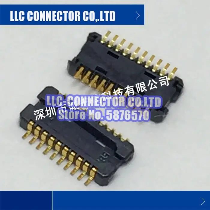 

20 pcs/lot DF30FC-20DP-0.4V(81) legs width:0.4MM 20PIN Board to board Connector 100% New and Original