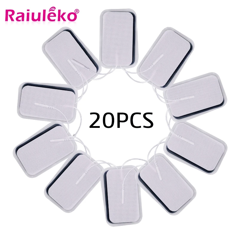 20 шт. многоразовые электроды для импульсной фототерапии 9 х5 см|Расслабляющие