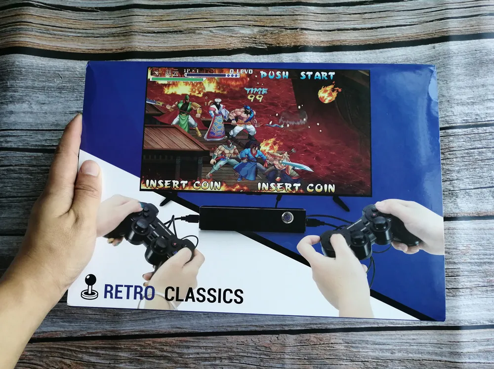 Новая версия ТВ игровой ящик встроенный в 1500/3100 большие аркадные игры HDMI/VGA выход беспроводной геймпад видео игровые консоли