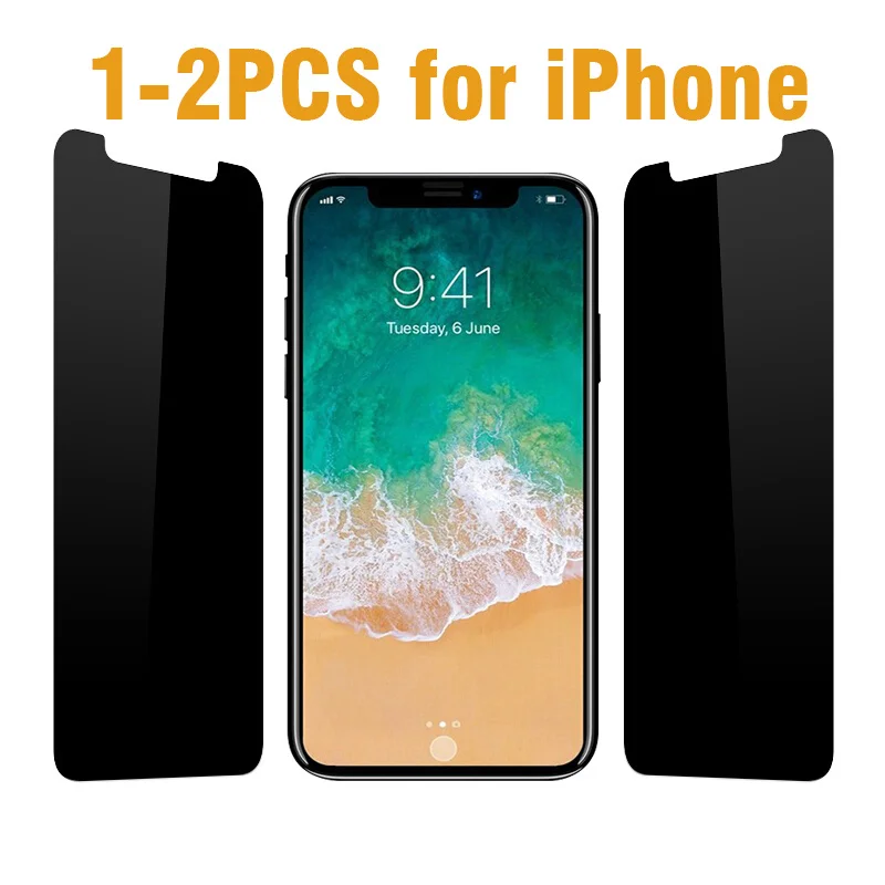 

1-2 шт., защитная пленка для Apple IPhone 11Pro 12 Pro Max X XS 6 6S 7 8 PLus 12Mini