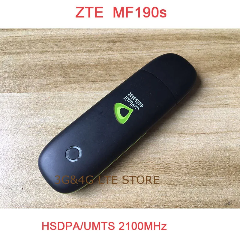 Разблокированный ZTE MF190s MF190 3G GSM 7 2 Мбит/с USB модем PK huawei e303 e3351 e2010|3G модемы| |
