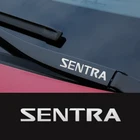 Металлическая Эмблема, автомобильные декоративные наклейки, светоотражающие наклейки на окна автомобиля для Nissan Sentra b16 b17 2008 2010 2017 2018, автомобильный Стайлинг
