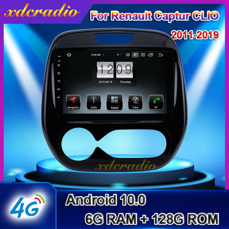 Xdcradio 9 &quotсенсорный экран Android 10 для Renault Captur CLIO автомобильное радио авто DVD
