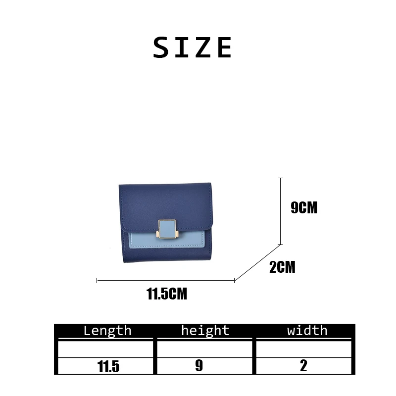 

2020 Autumn Winter Women Versatile Clutch Bag Ladies Fashion Purse Female Simple Design PU Leather Casual Card Holder