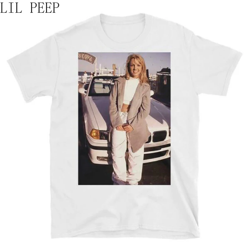 

Футболка Мужская/Женская в стиле ретро с рисунком Бритни Спирса, размера плюс Xs-xl, Повседневная Винтажная футболка в стиле гранж