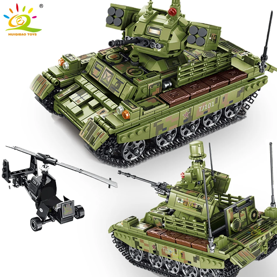 Конструктор HUIQIBAO военный 2 мировая война 894 шт. | Игрушки и хобби