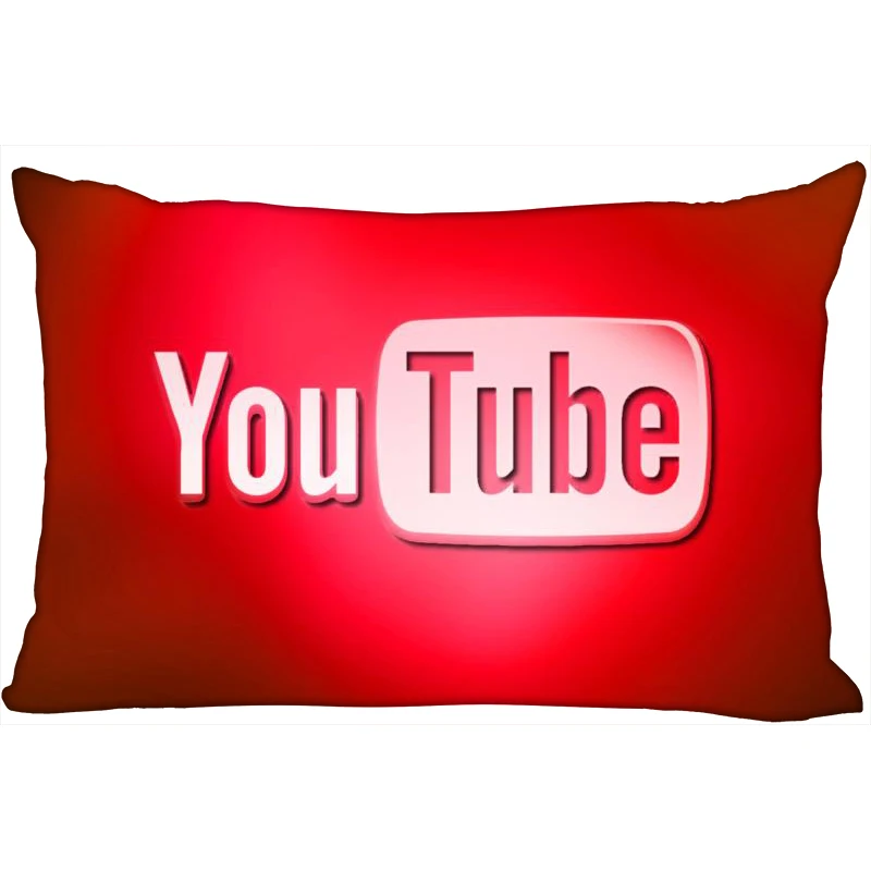 

Чехол-наволочка с логотипом App Youtube, 45x35 см (с одной стороны)