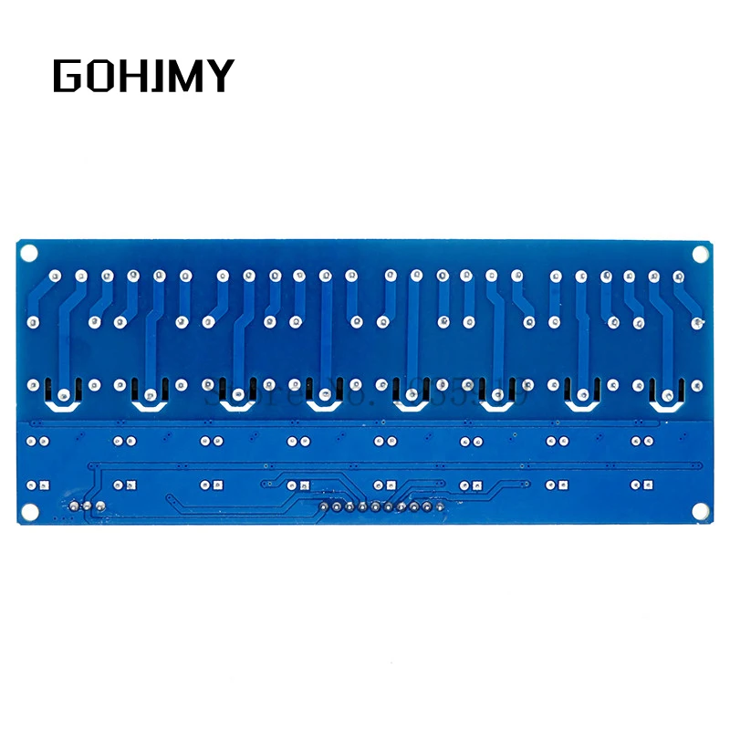 

10pcs 8-Channel Relay DC 5v with light coupling protection expansion board have a single way 8 road relay module For Arduino new