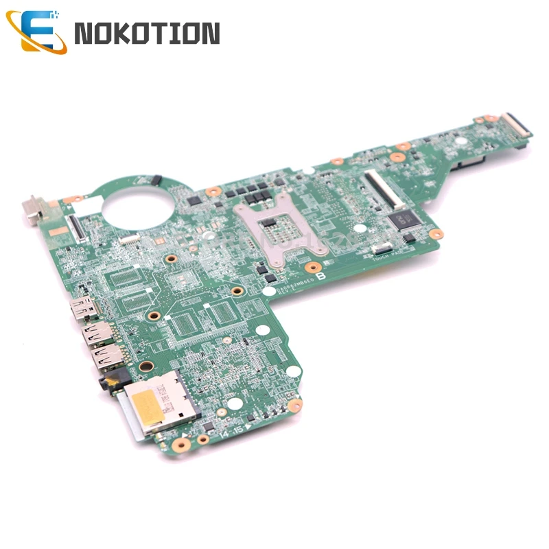 NOKOTION 713257-001 713257-501 DA0R62MB6E1 REV E для HP Pavilion 14 15 17 series Материнская плата ноутбука HD4000