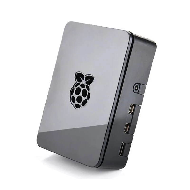Чехол Raspberry Pi 4 пластиковый черный ABS чехол Raspberry Pi 4B Корпус Корпуса для Raspberry Pi 4 Модель B
