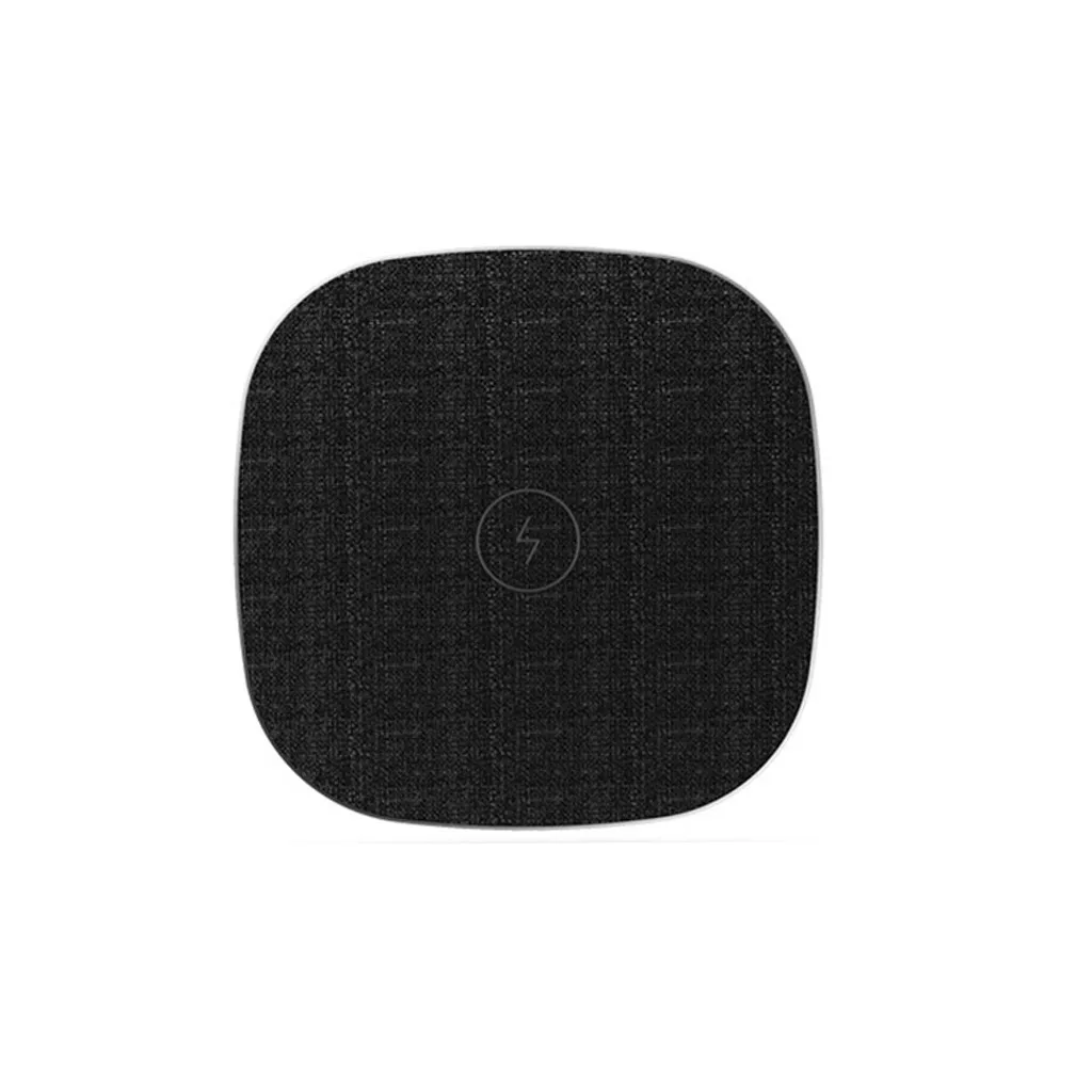 Ouhaobin Беспроводное зарядное устройство для Apple iPhone 8 /8 Plus /X 10W быстрая зарядка Pad