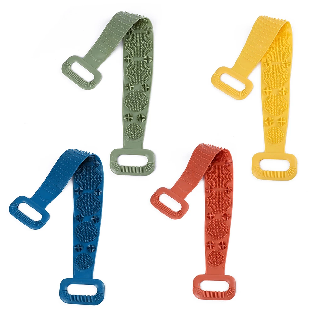 Волшебные силиконовые щетки банные полотенца щетка для тела пояс ванны