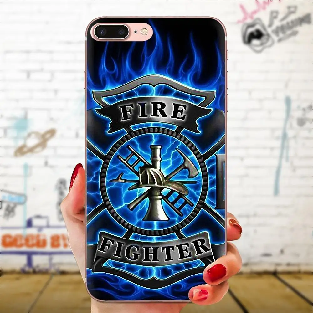 Firefighter Fireman Ems Rescue For LG G2 G3 G4 G5 G6 G7 K4 K7 K8 K10 K12 K40 Mini Plus Stylus ThinQ 2016 2017 2018 TPU Wholesale | Мобильные