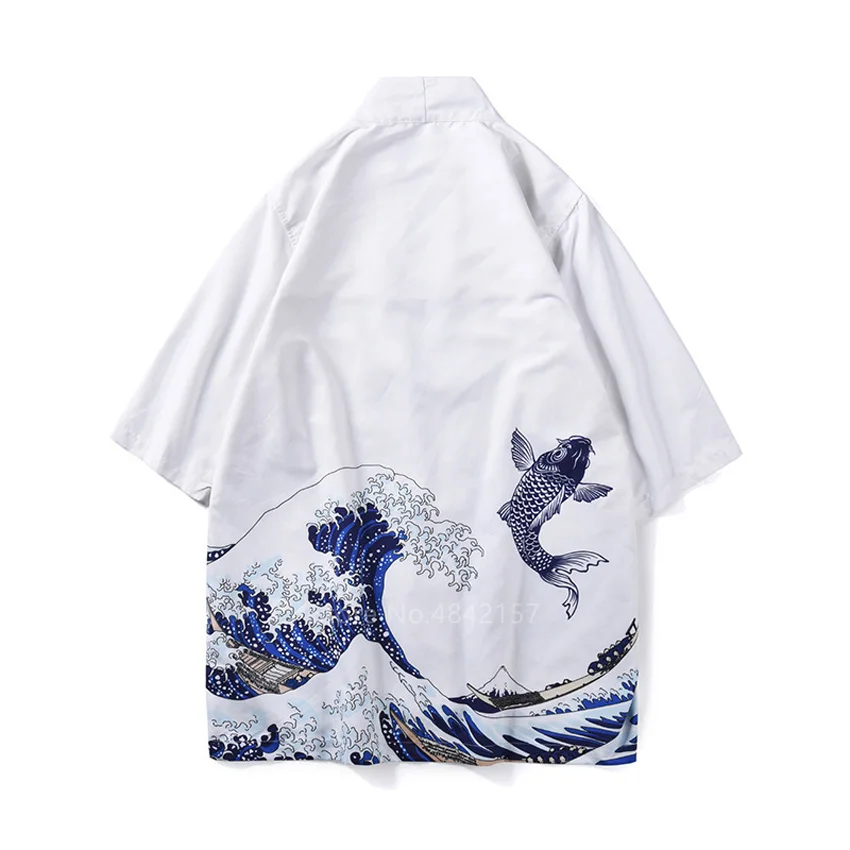 Кимоно воина хаори в японском стиле для взрослых женщин мужчин традиционная