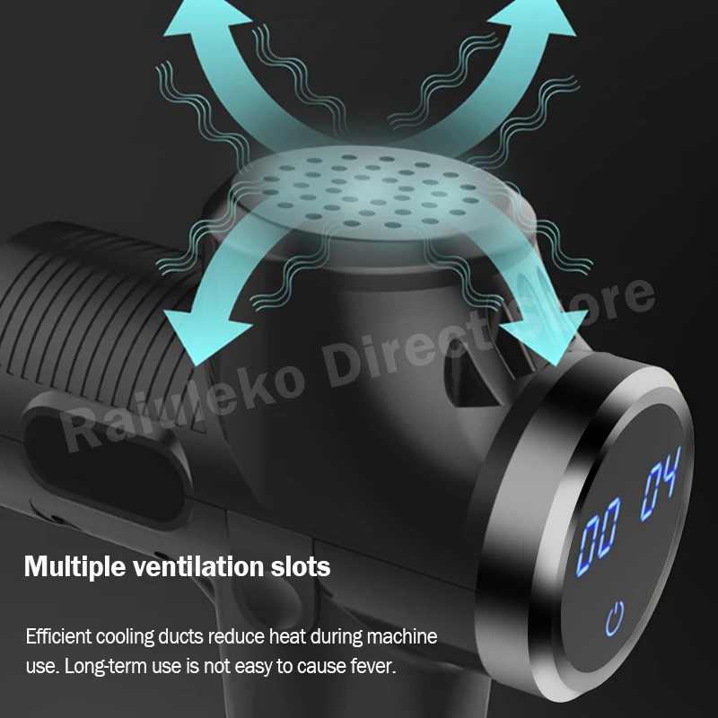 Электрический Вибрационный Массажный пистолет для массажа мышечный