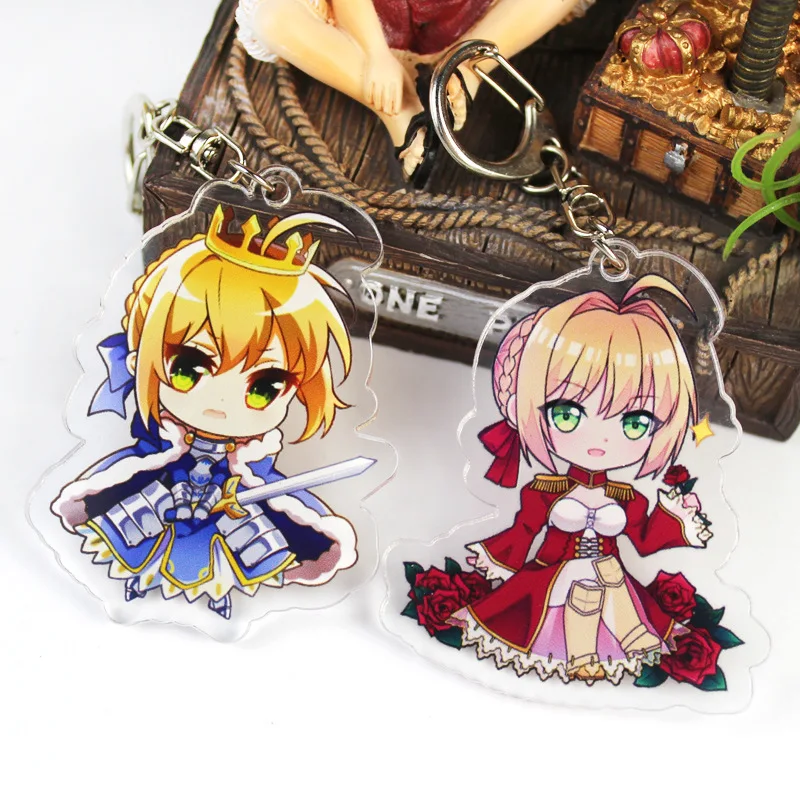 Брелок Аниме destiny Fate Grand Order FGO брелок для ключей с судьбой и саблей сумочкой