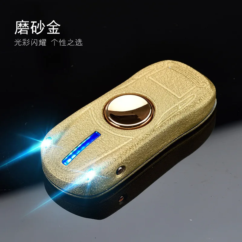 Креативный автомобильный Спиннер USB зарядка Зажигалка персональный