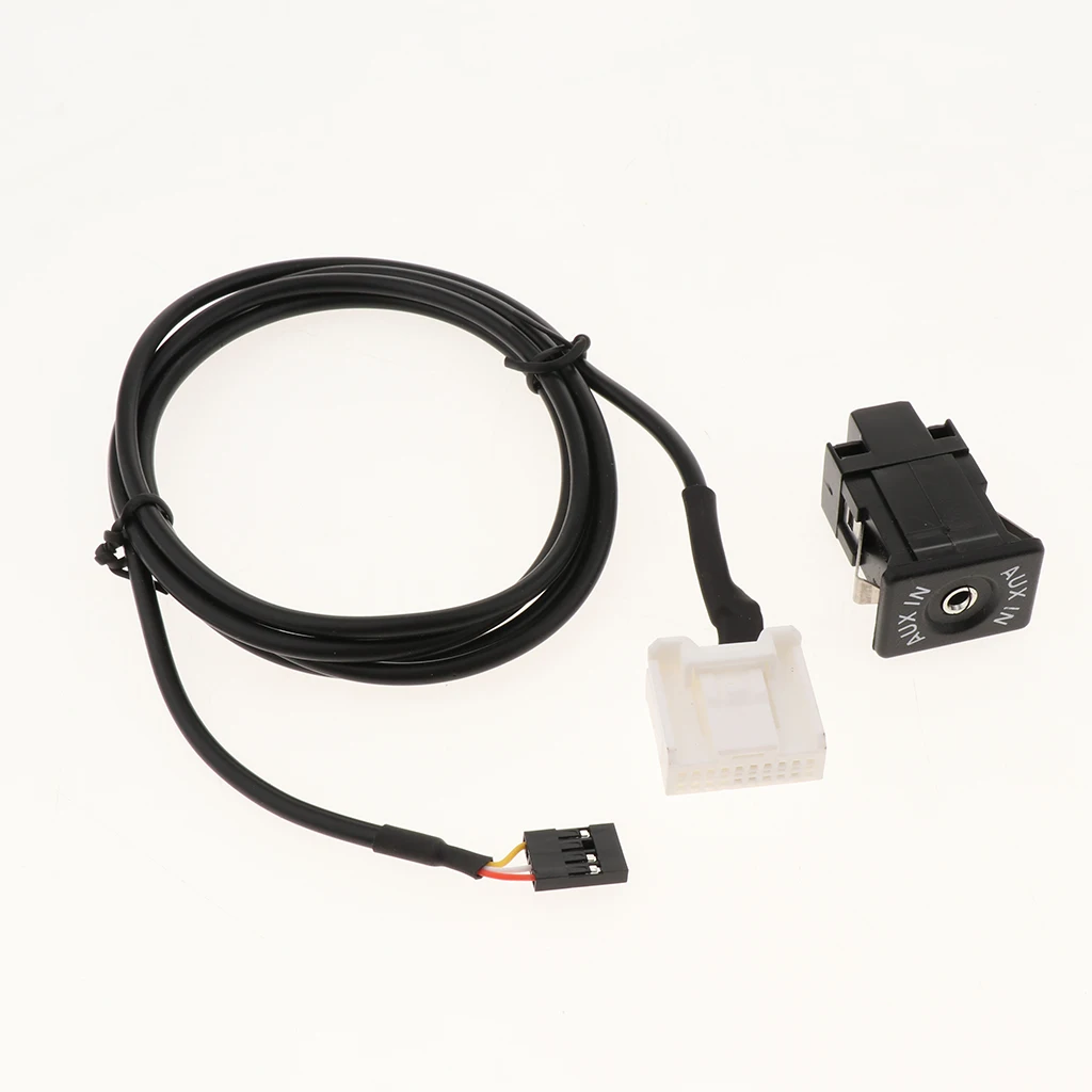

Car USB AUX Switch Socket with Wire Harness Cable Adapter for Toyota