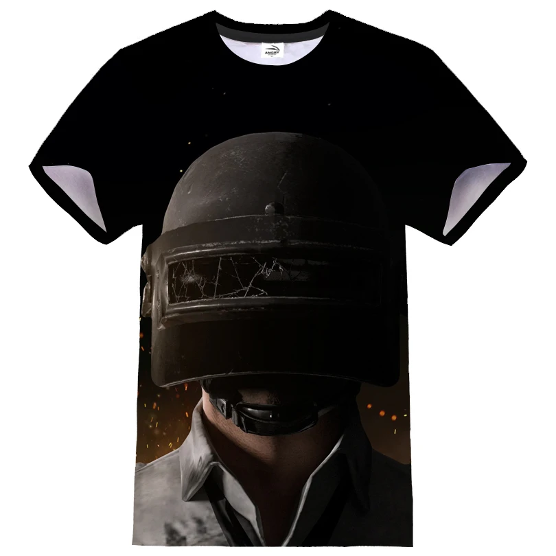 Популярная модель игры PUBG 3D мужская футболка с рисунком Женская модная уличная