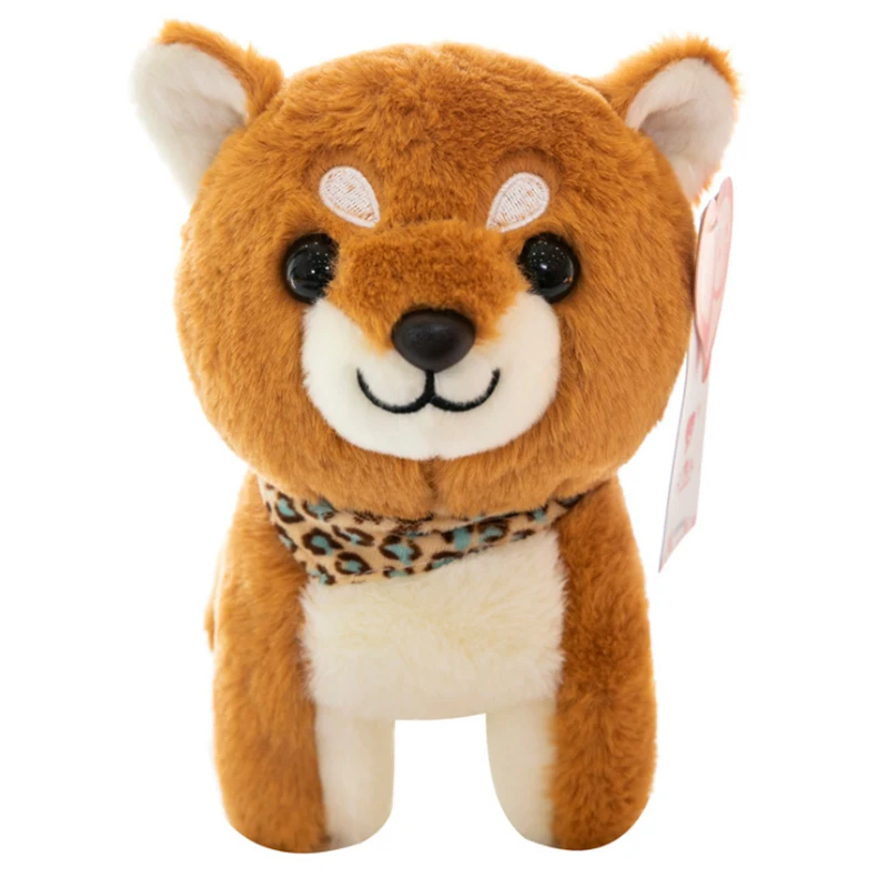 22 см Новая Милая имитация Шиба кукла ину талисман Подушка плюшевая игрушка для