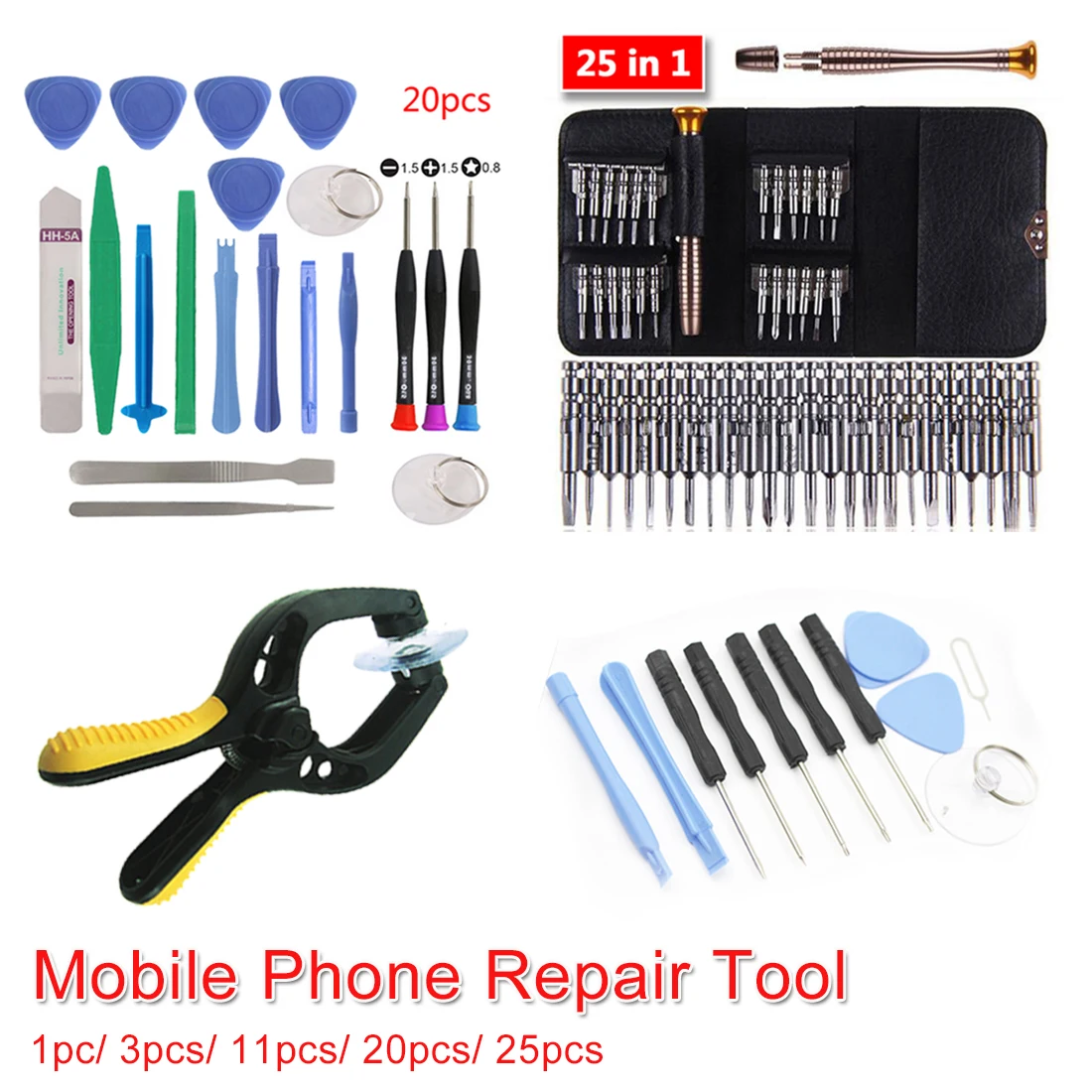 Набор ручных инструментов для ремонта телефонов набор открывания и отвертки