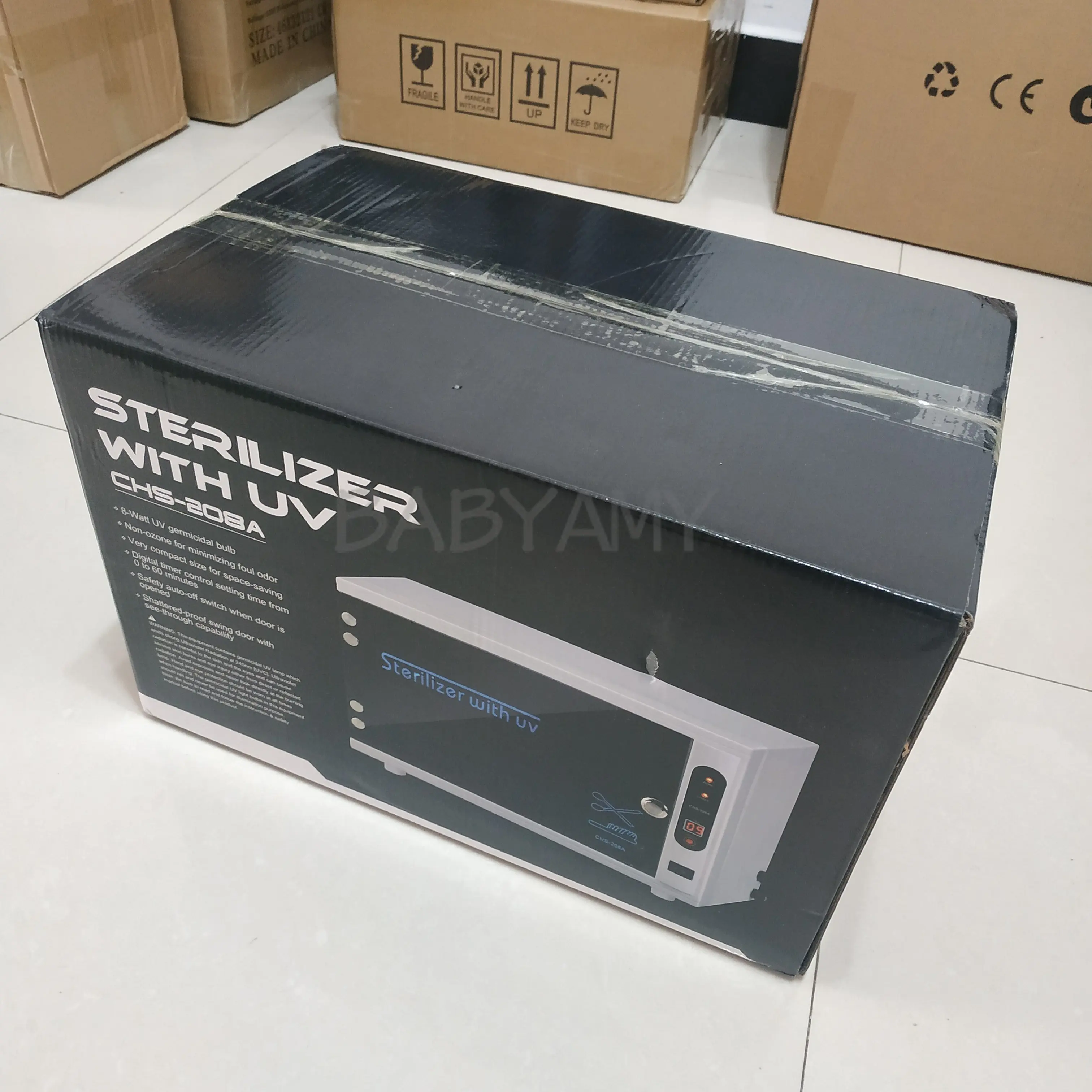 Специальный ультрафиолетовый стерилизатор двухслойный шкаф для дезинфекции