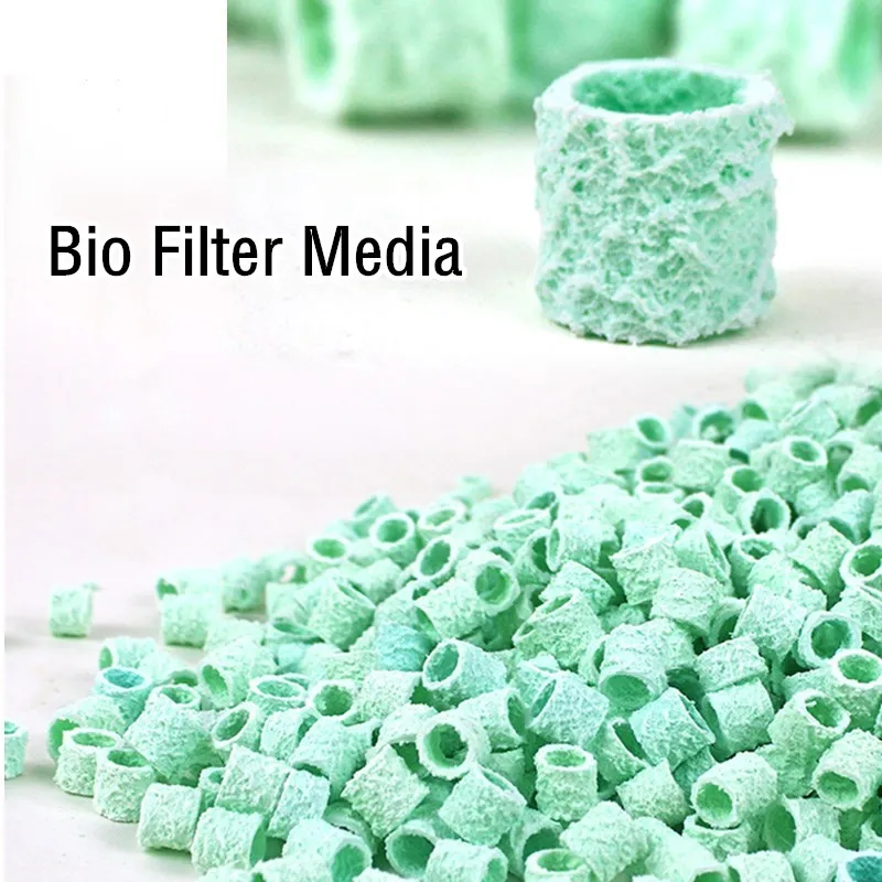 

1L Aquarium Filter Media Porous Ceramic Filter Ring Bio Fish Tank Filtraition Nano Filter Ring Aquarium Filter Accessories