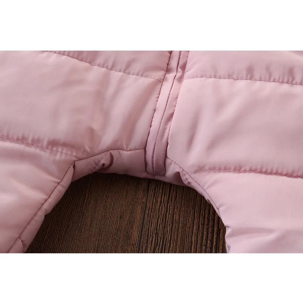 Г. Зимняя плотная зимняя одежда для маленьких мальчиков и девочек, пальто Зимний комбинезон-жакет детская верхняя одежда с капюшоном, комбинезон, пальто