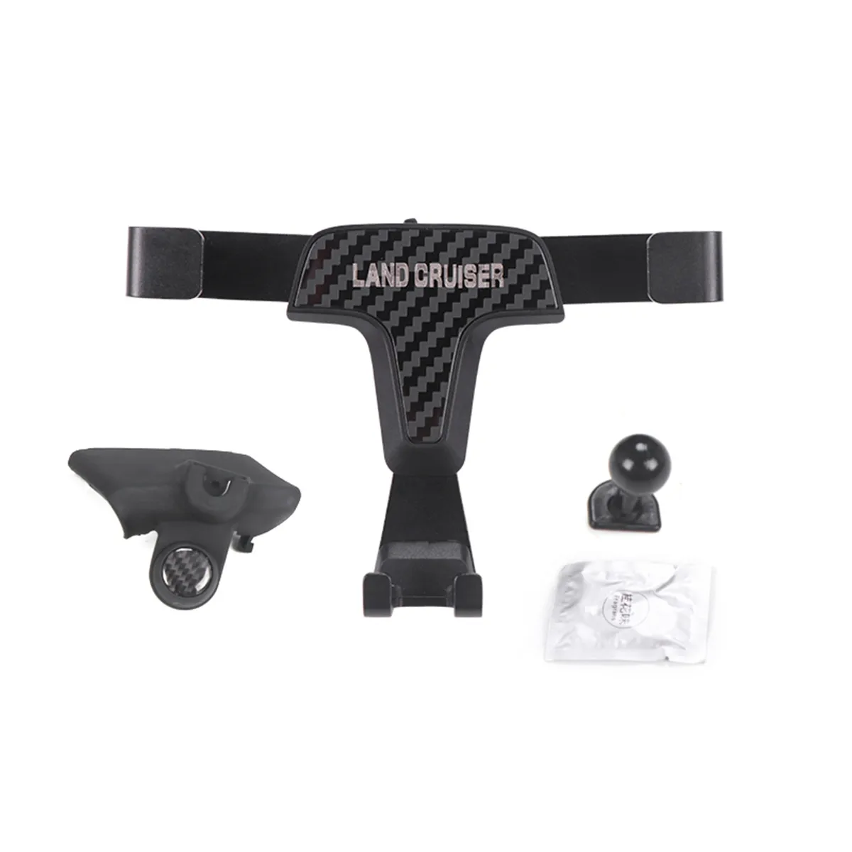 

Застежка из АБС-пластика, углеродного волокна, для Toyota Land Cruiser 200, FJ200, 2016, 2017, 2018, 2019, мобильный телефон, с ароматерапией