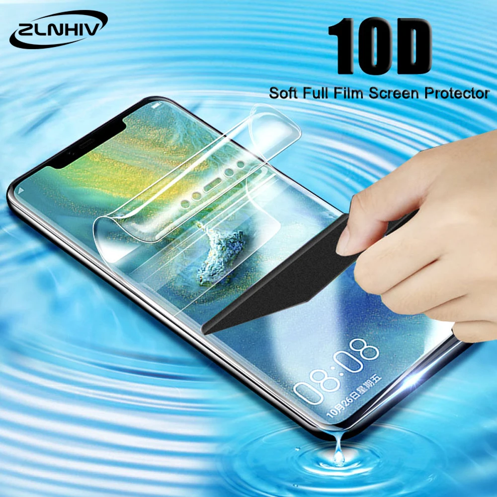 Мягкая защитная пленка ZLNHIV для huawei mate 20 lite 20X Гидрогелевая 9 10 pro не стекло защита
