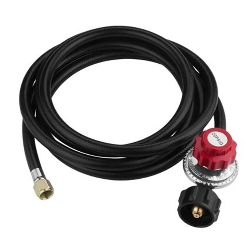 1 шт. 5/16 &quot20PSI газовый регулятор пропан горелка гриль для барбекю ВОК фритюрница с