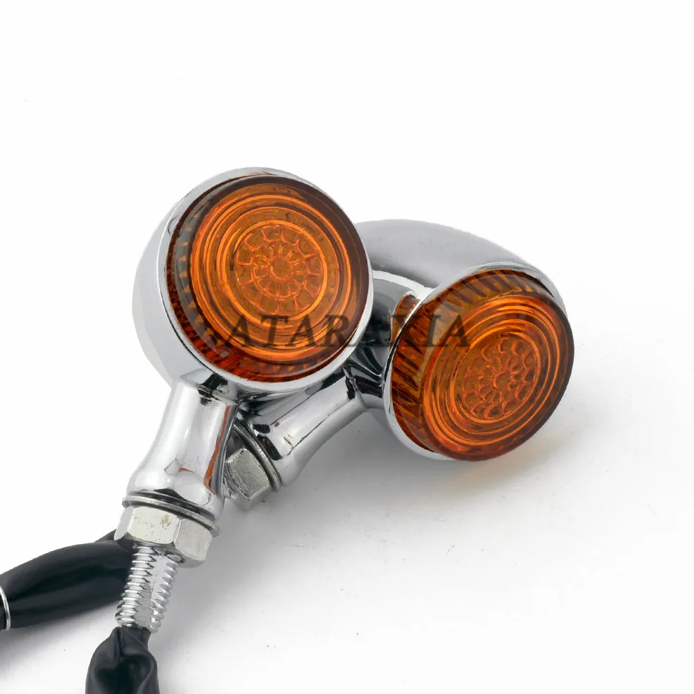 Universal Motorcycle Mini Bullet LED Turn Signal Light Blinker Indicator Lamp For Harley Cafe Racer Kawasaki Suzuki Honda Yamaha |
