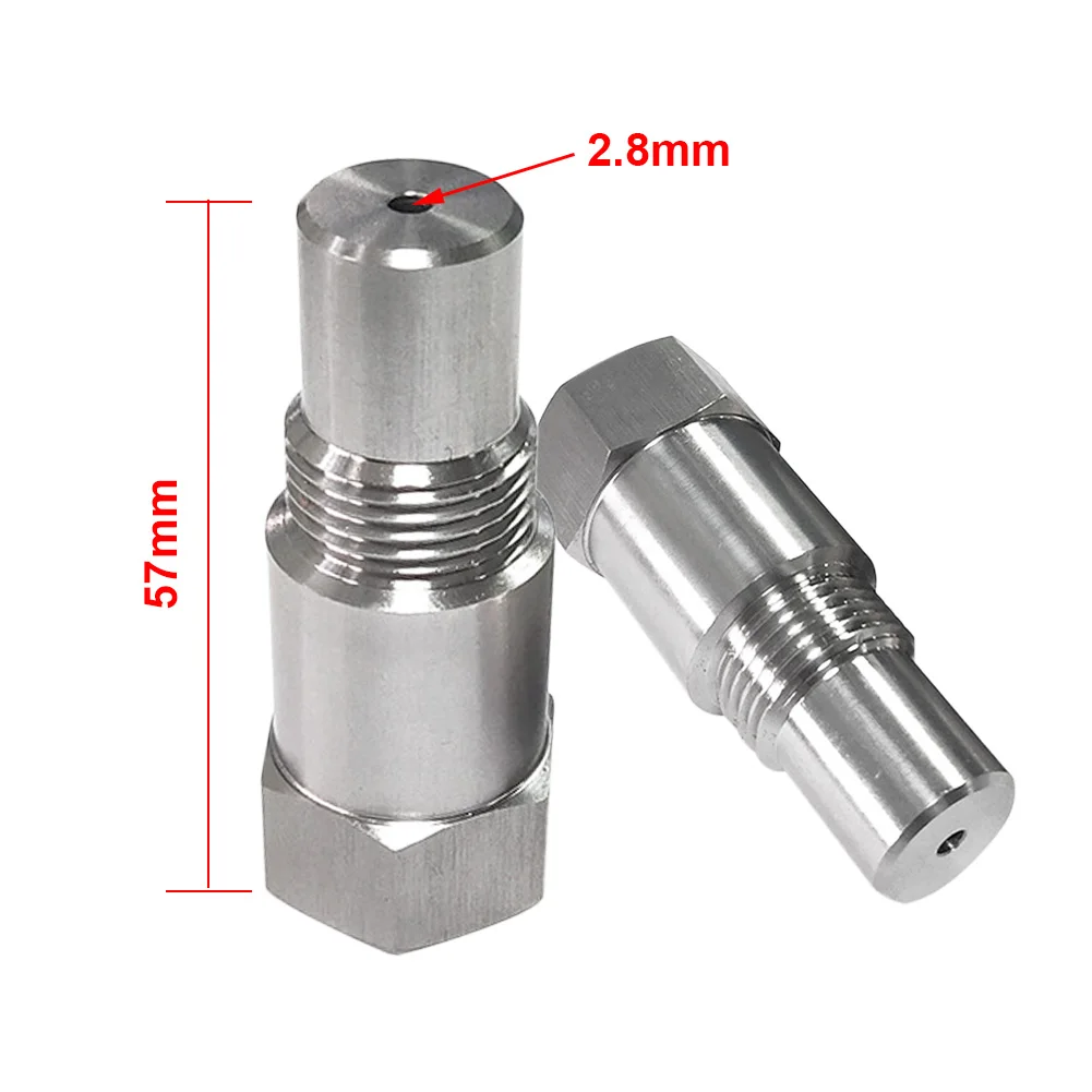 

Car CEL Check Engine Light Oxygen Sensor Adapter M18 x 1.5 Extender Adapter Fitting Eliminator Test Pipe 57mm Dropshipping
