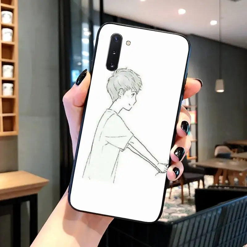Cutes мягкий чехол для задней панели мобильного телефона Samsung Note3/4/5/8/9/10/10Lite M10/20/30 A70 |