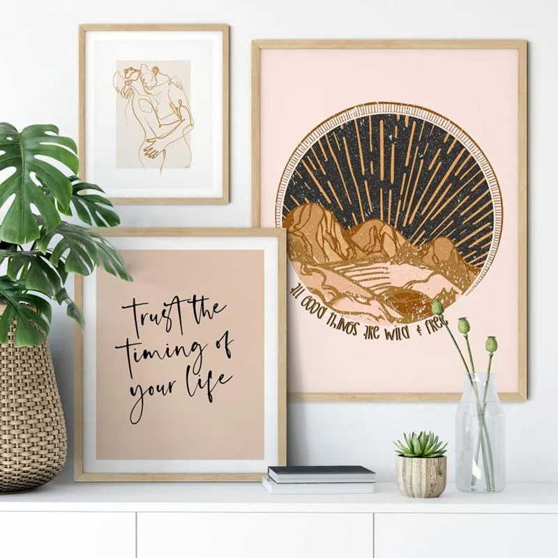 Картина на холсте с Hd-печатью настенное искусство современный скандинавский