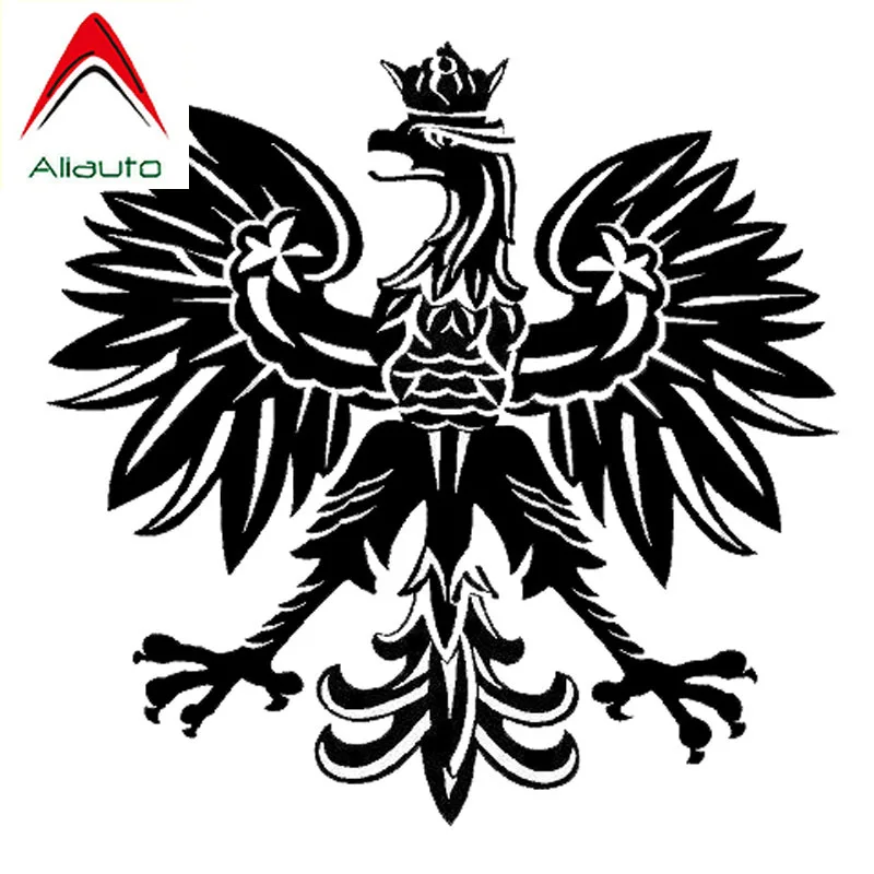 Aliauto модная наклейка на автомобиль польский Орел символ Авто стиль ПВХ